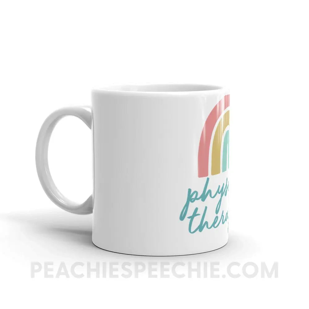 Rainbow Physical Therapist Coffee Mug - Mugs peachiespeechie.com