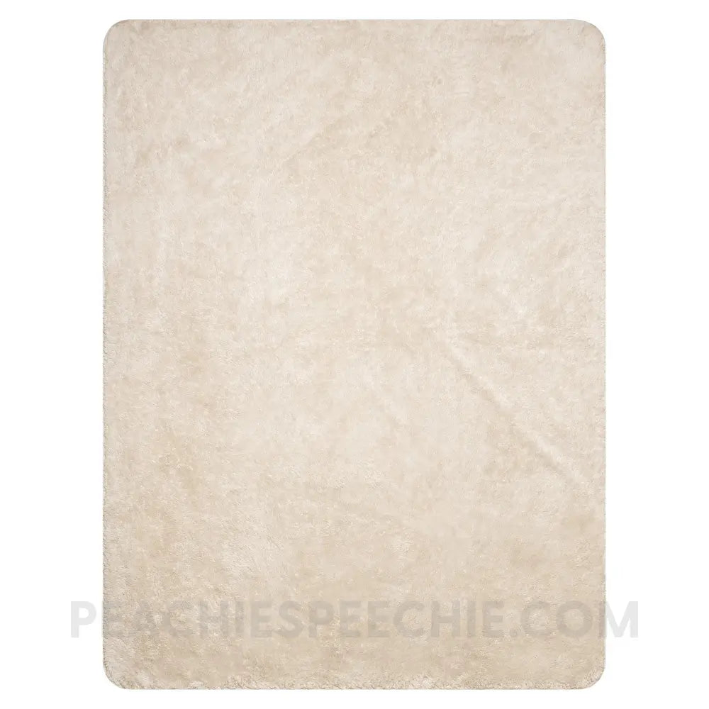 Retro Welcome To Speech Therapy Sherpa Blanket - peachiespeechie.com