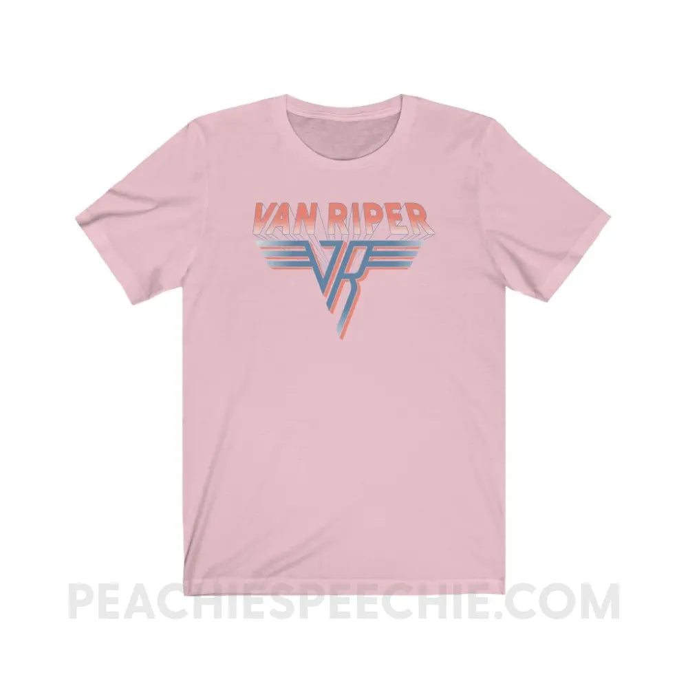 Van Riper Premium Soft Tee - Pink / S - T-Shirt peachiespeechie.com