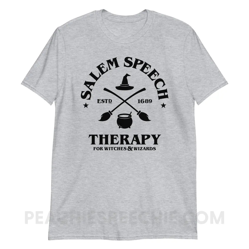 Salem Speech For Witches & Wizards Classic Tee - Sport Grey / S - peachiespeechie.com