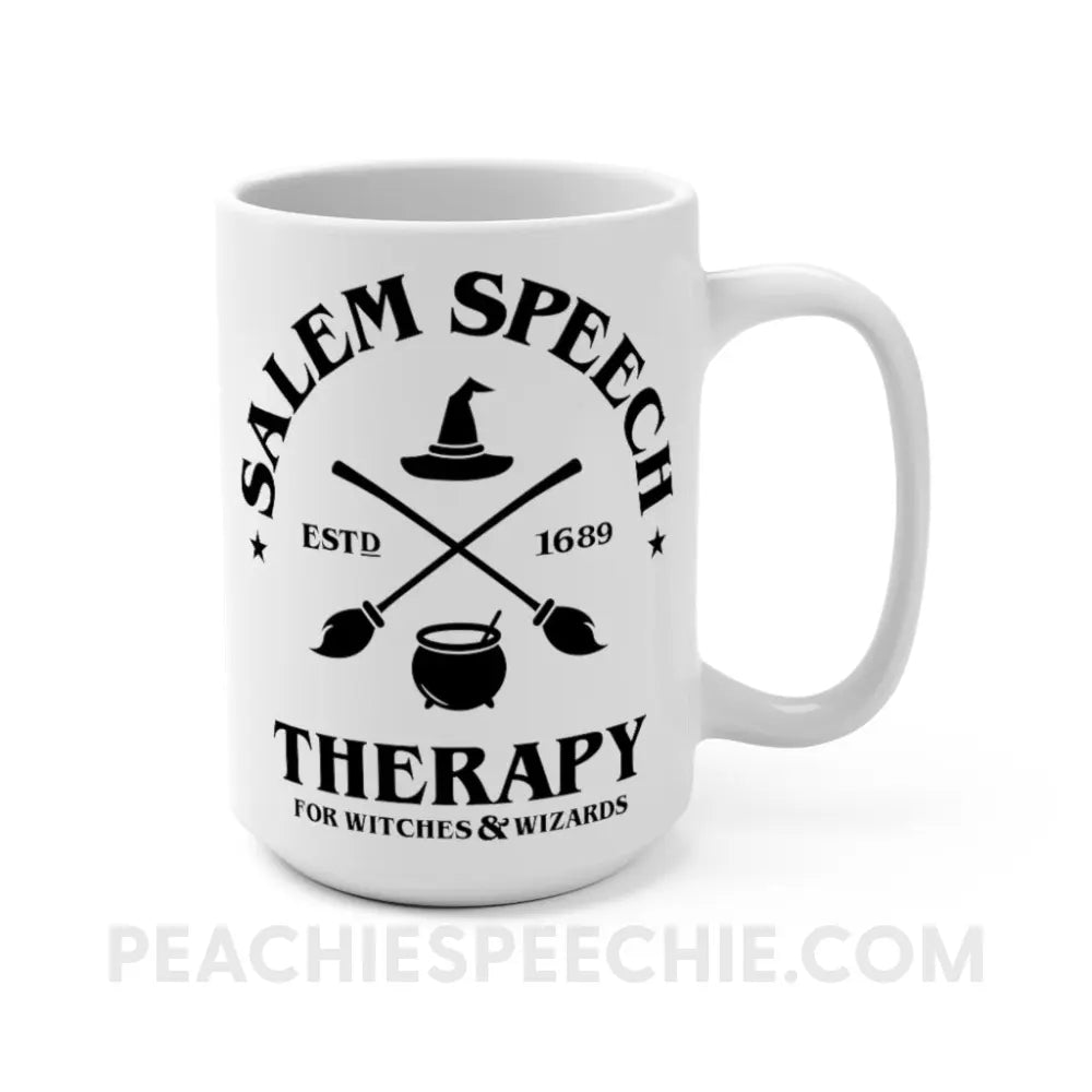 Salem Speech For Witches & Wizards Coffee Mug - 15oz - peachiespeechie.com