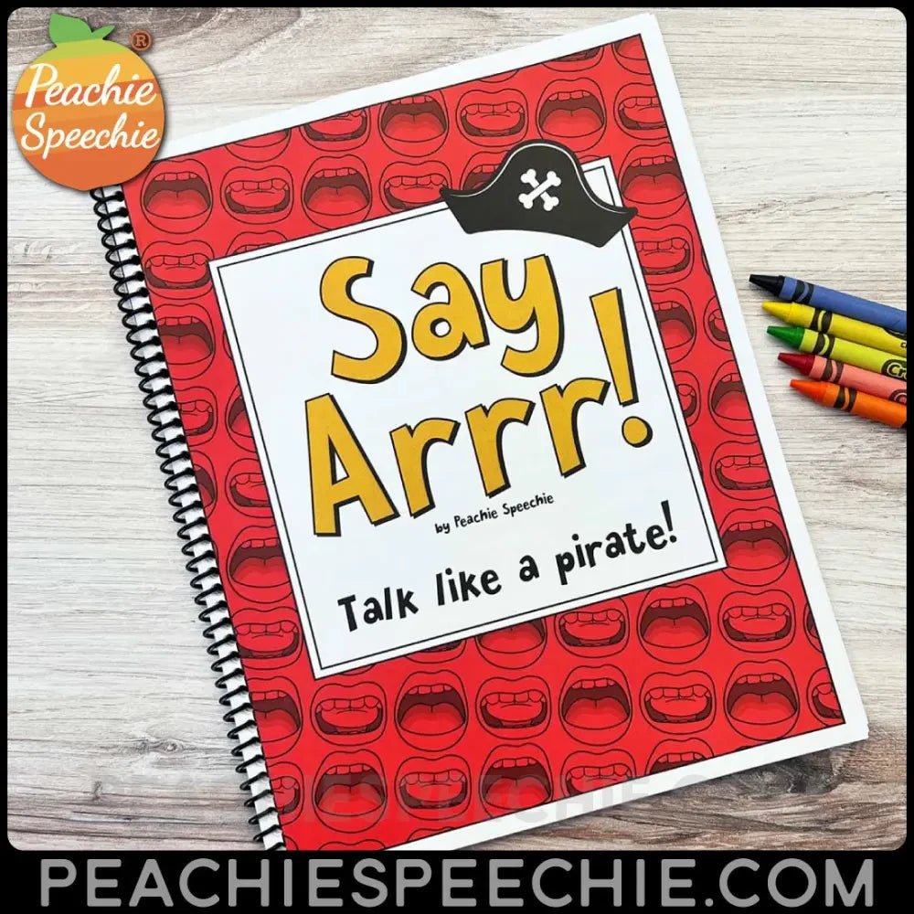 Say Arrr: Talk Like A Pirate - Eliciting R Materials peachiespeechie.com