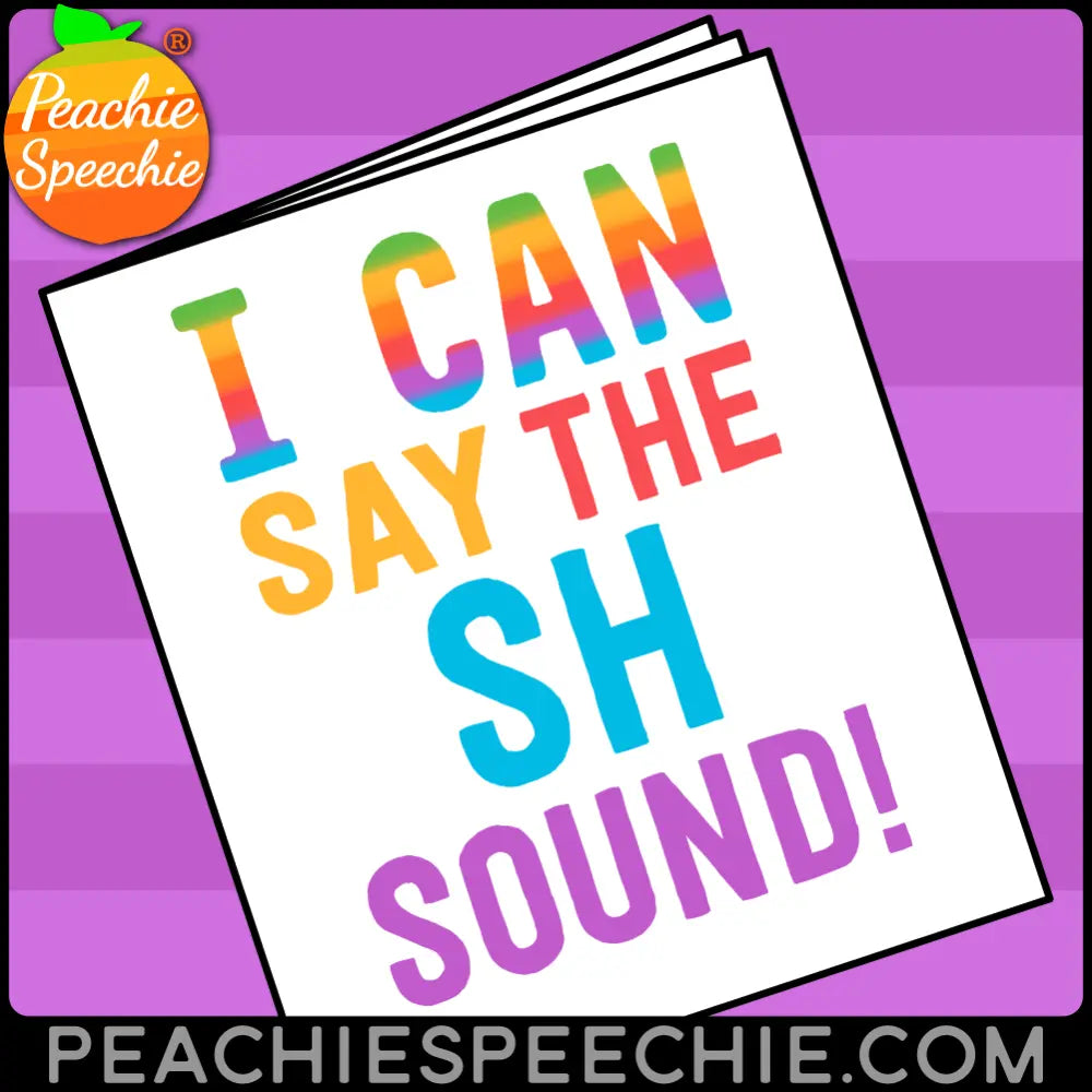 I Can Say... Articulation Workbook Bundle - Materials peachiespeechie.com
