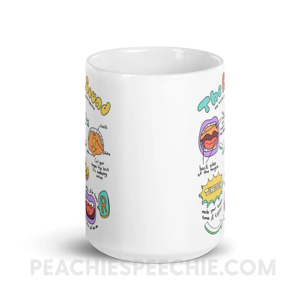 How To Say The Bunched & Retroflex R Sound Coffee Mug - peachiespeechie.com
