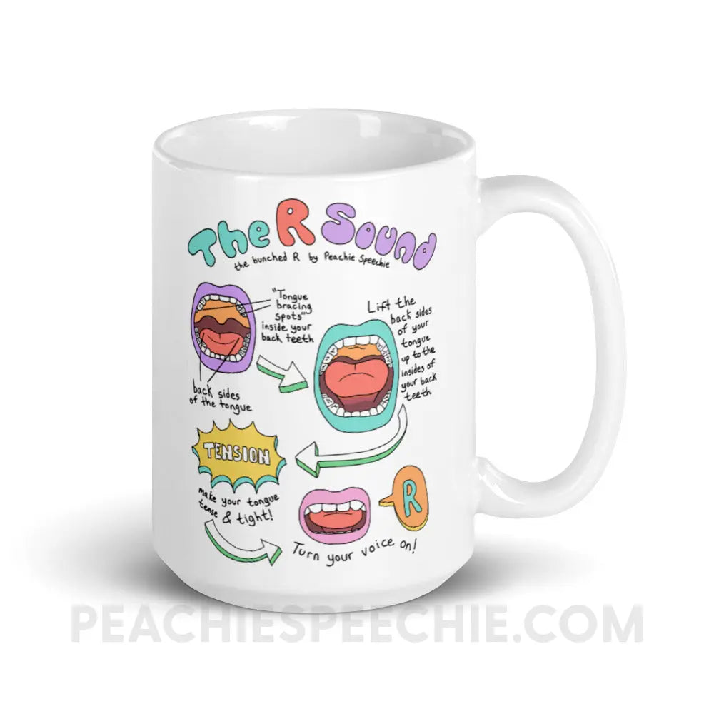 How To Say The Bunched & Retroflex R Sound Coffee Mug - peachiespeechie.com