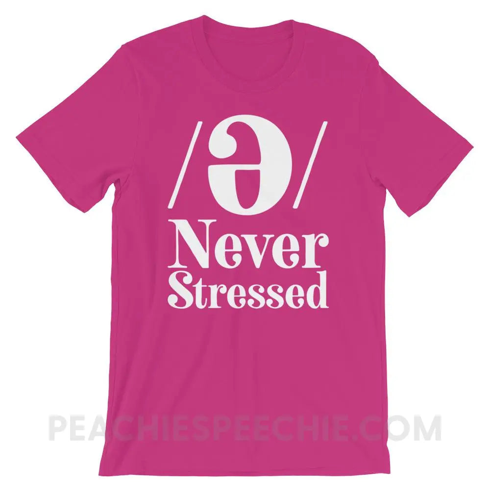 Schwa Premium Soft Tee - Berry / S - T-Shirts & Tops peachiespeechie.com