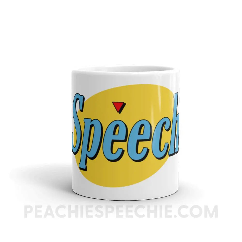 Seinfeld Speech Coffee Mug - Mugs peachiespeechie.com