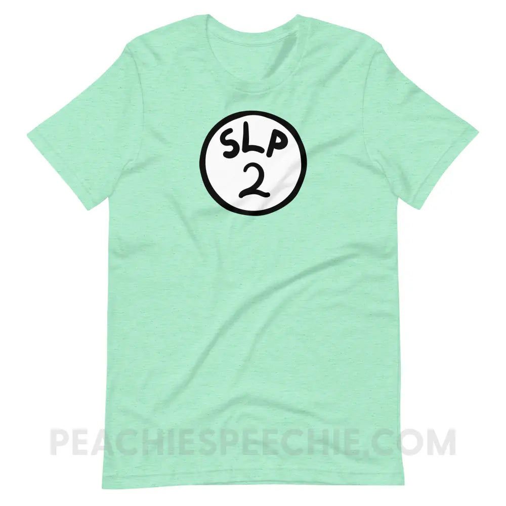 SLP 2 Premium Soft Tee - Heather Mint / S - T-Shirt peachiespeechie.com