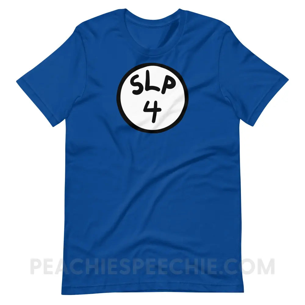 SLP 4 Premium Soft Tee - True Royal / S - T-Shirt peachiespeechie.com