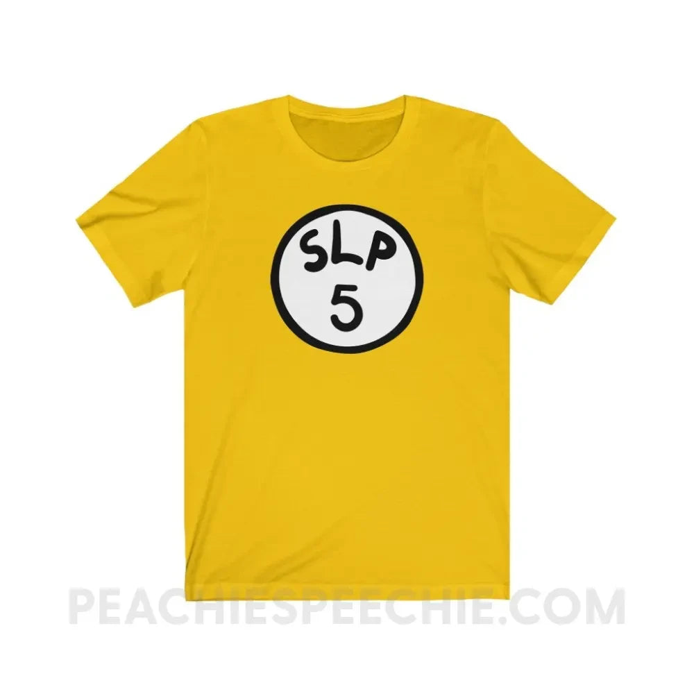 SLP 5 Premium Soft Tee - Maize Yellow / XS - T-Shirt peachiespeechie.com