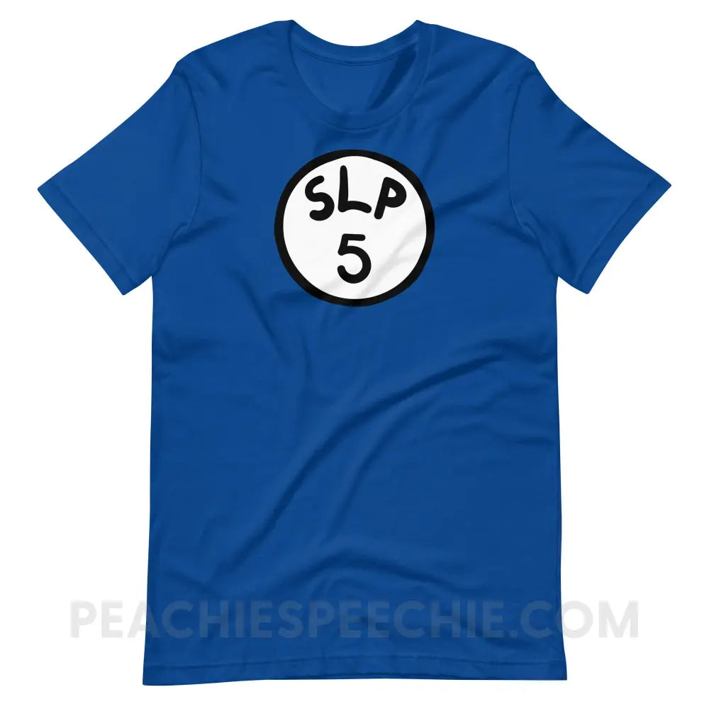 SLP 5 Premium Soft Tee - True Royal / S - T-Shirt peachiespeechie.com