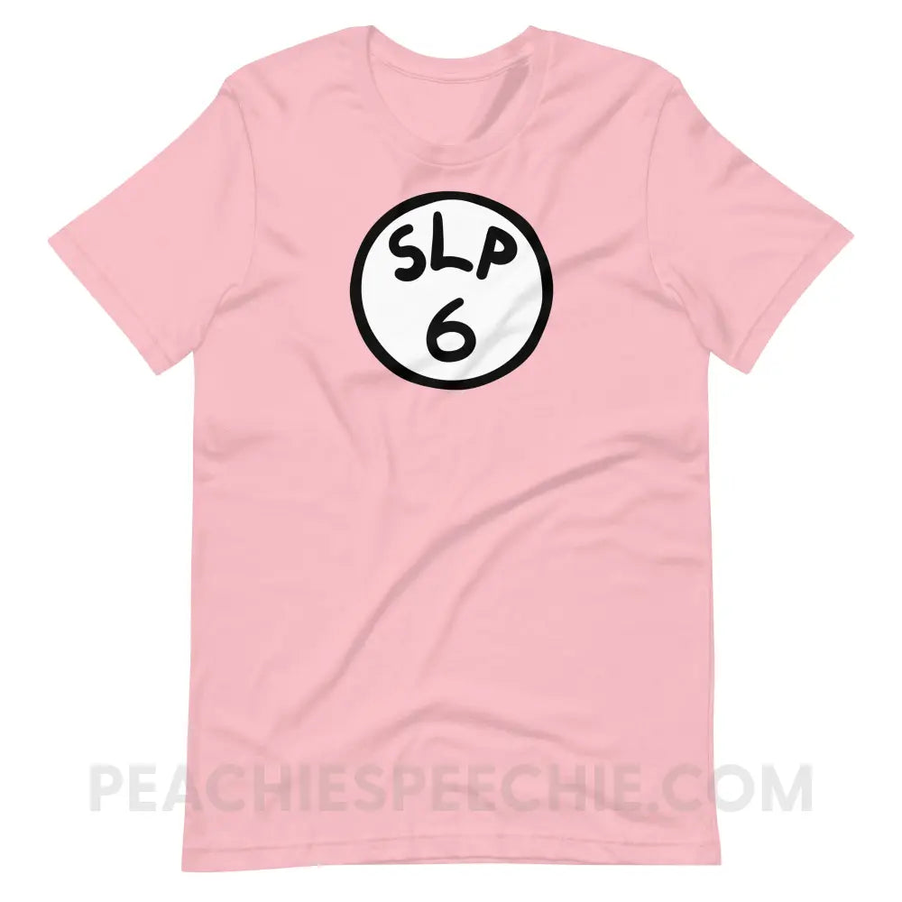 SLP 6 Premium Soft Tee - Pink / S - T-Shirt peachiespeechie.com