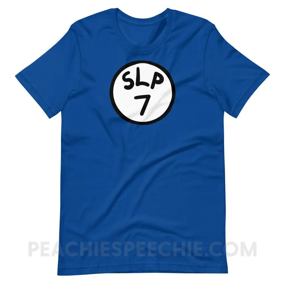 SLP 7 Premium Soft Tee - True Royal / S - T-Shirt peachiespeechie.com