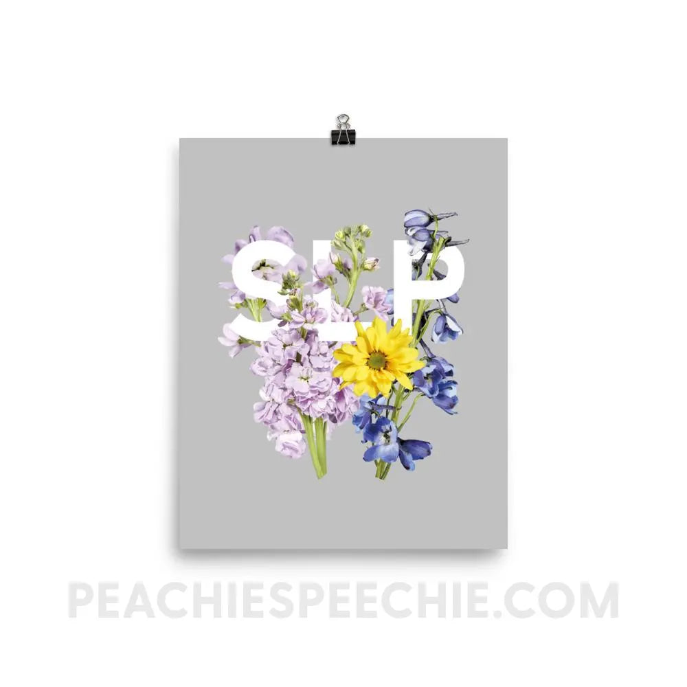 SLP Bouquet Poster - 8×10 - Posters peachiespeechie.com