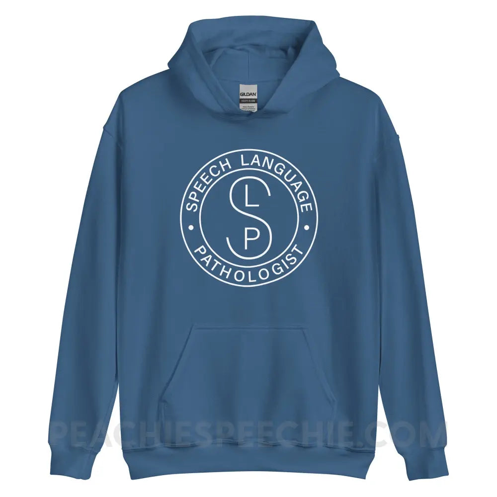 SLP Emblem Classic Hoodie - Indigo Blue / S - peachiespeechie.com