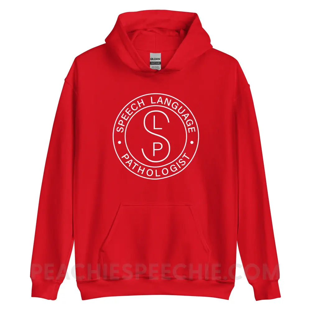 SLP Emblem Classic Hoodie - Red / S - peachiespeechie.com