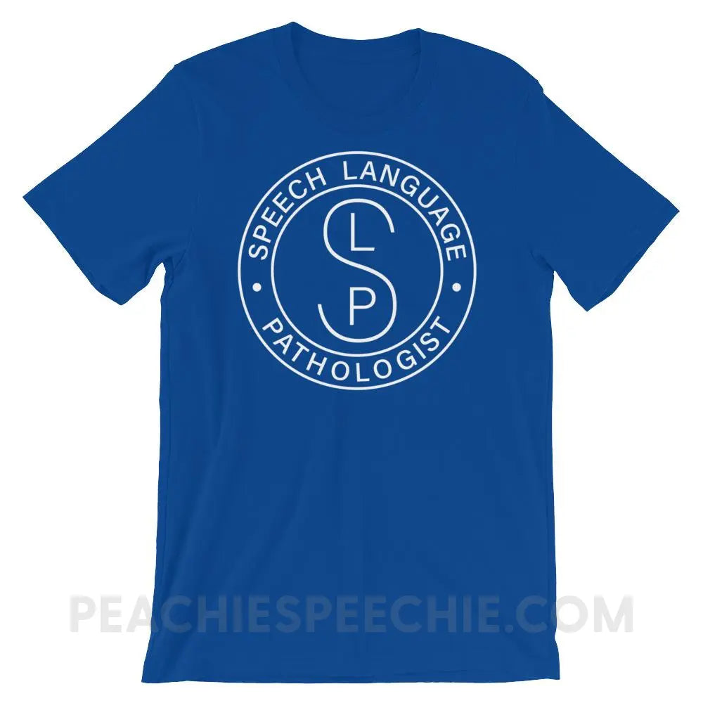 SLP Emblem Premium Soft Tee - True Royal / S - T-Shirts & Tops peachiespeechie.com