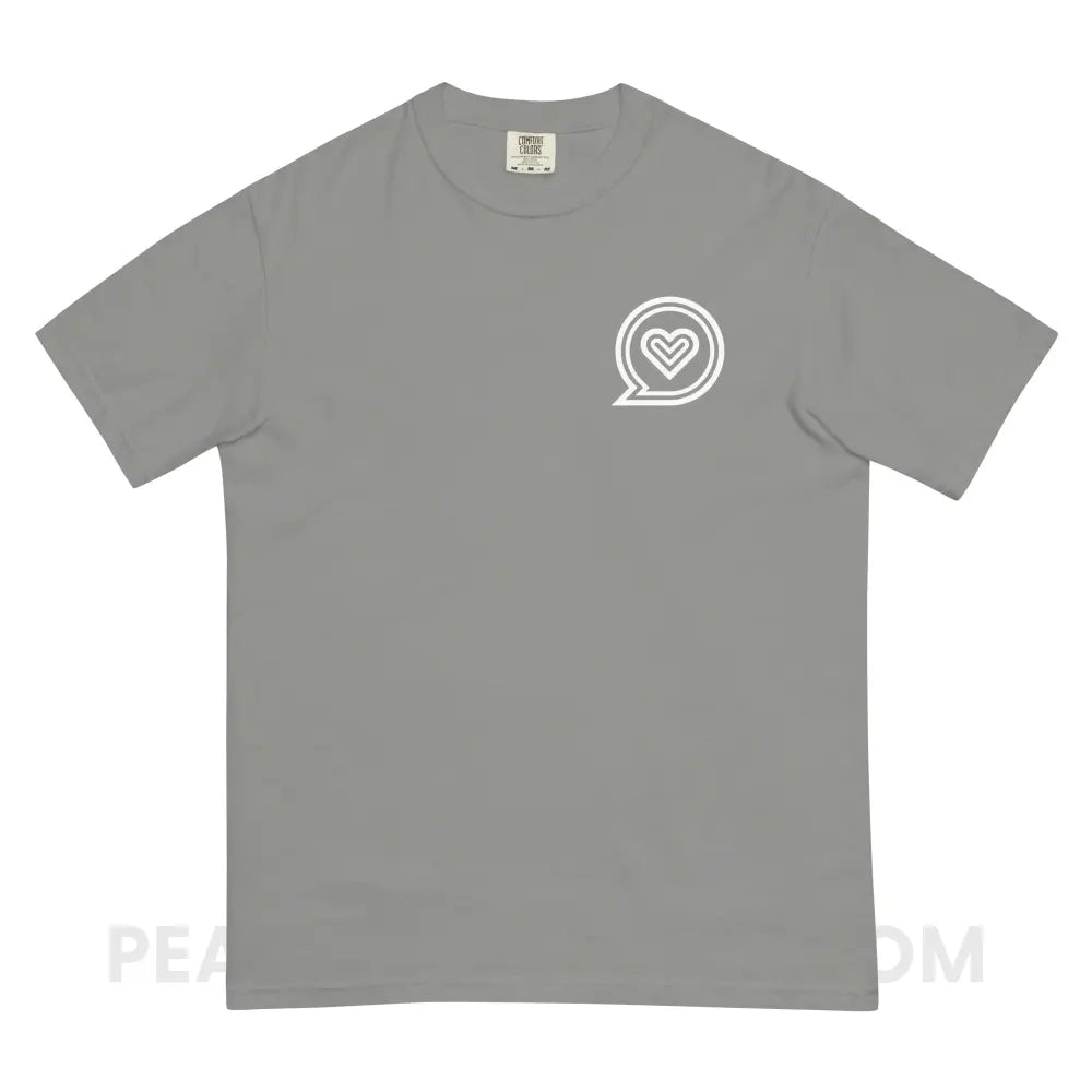 SLP Empowering Communication Comfort Colors Tee peachiespeechie.com