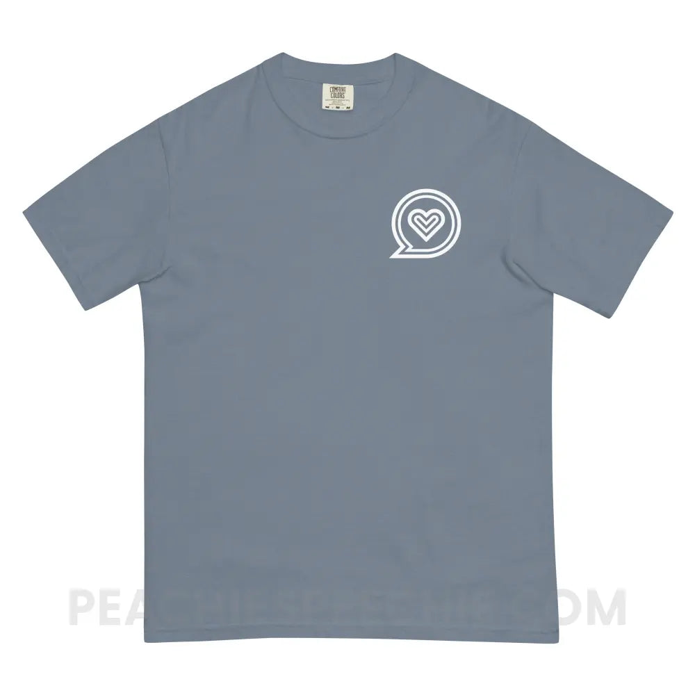 SLP Empowering Communication Comfort Colors Tee peachiespeechie.com