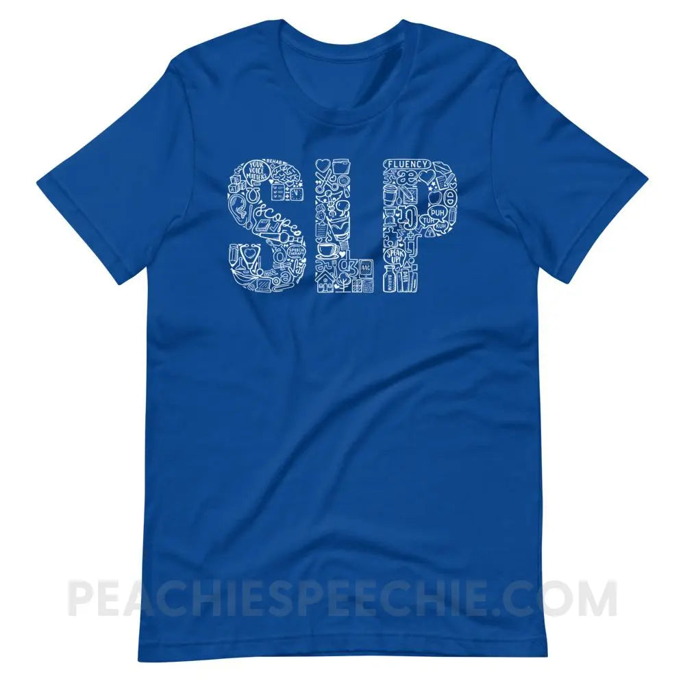 SLP Icons Premium Soft Tee - True Royal / S - T-Shirts & Tops peachiespeechie.com