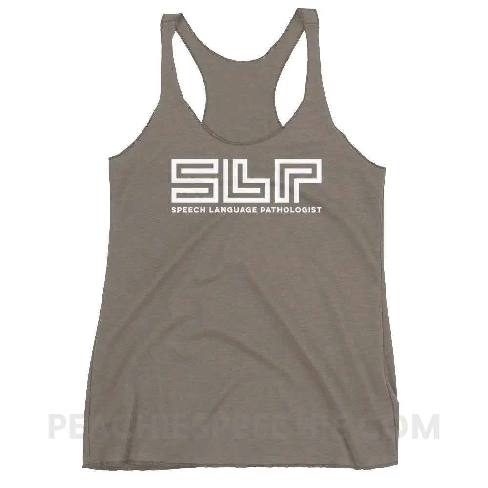 SLP Lines Tri-Blend Racerback - T-Shirts & Tops peachiespeechie.com