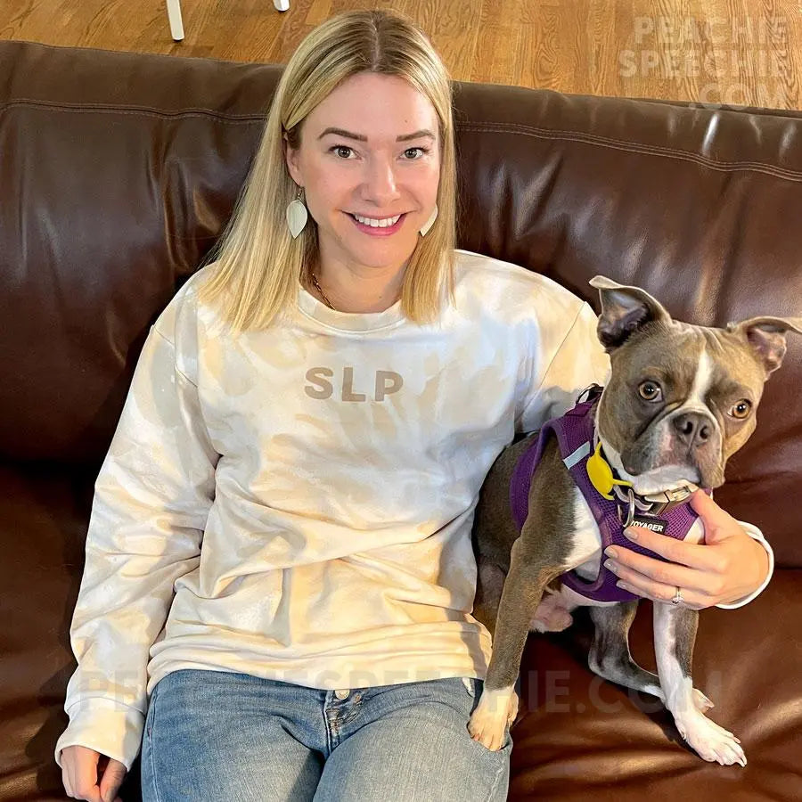 SLP Neutral Tie-Dye Comfy Sweatshirt - Hoodies & Sweatshirts peachiespeechie.com