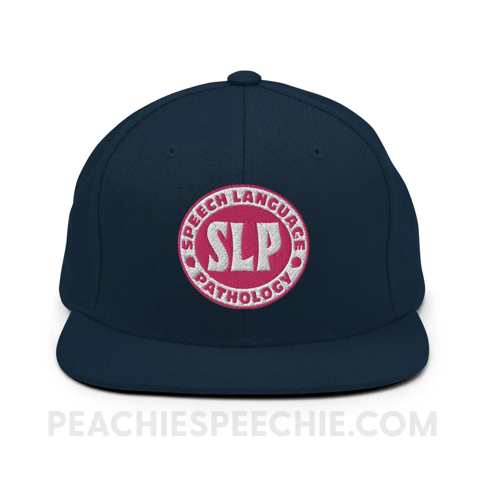SLP Oval Premium Ball Cap - Dark Navy - peachiespeechie.com