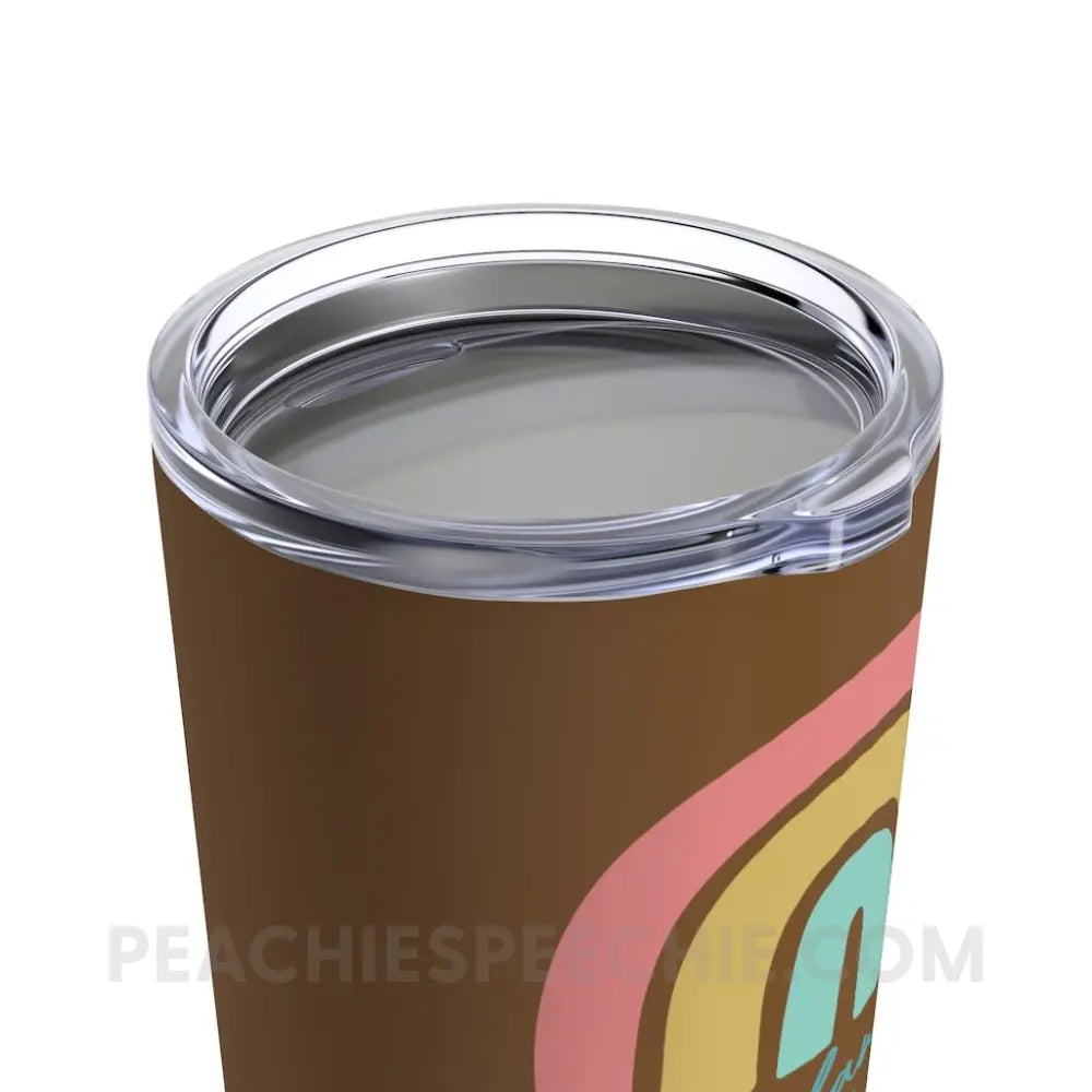 SLP Rainbow Tumbler - Mugs peachiespeechie.com