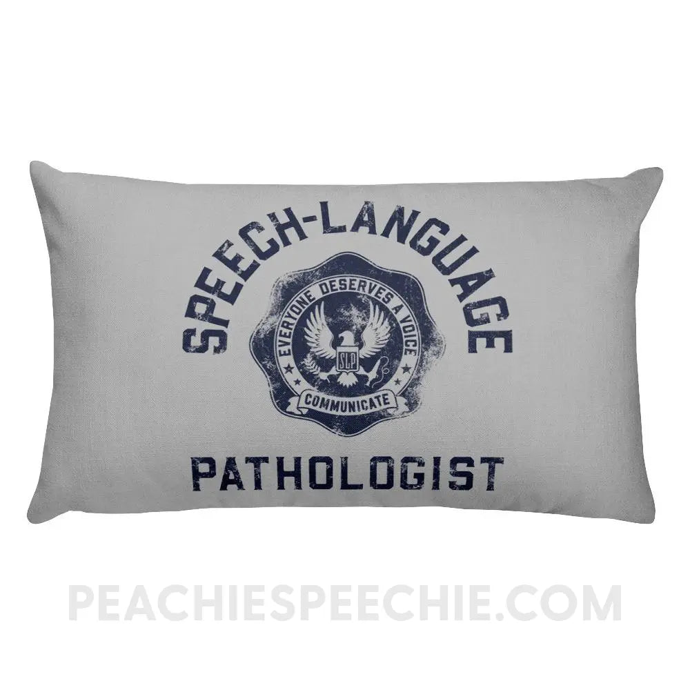 SLP University Throw Pillow - 20×12 - Pillows peachiespeechie.com