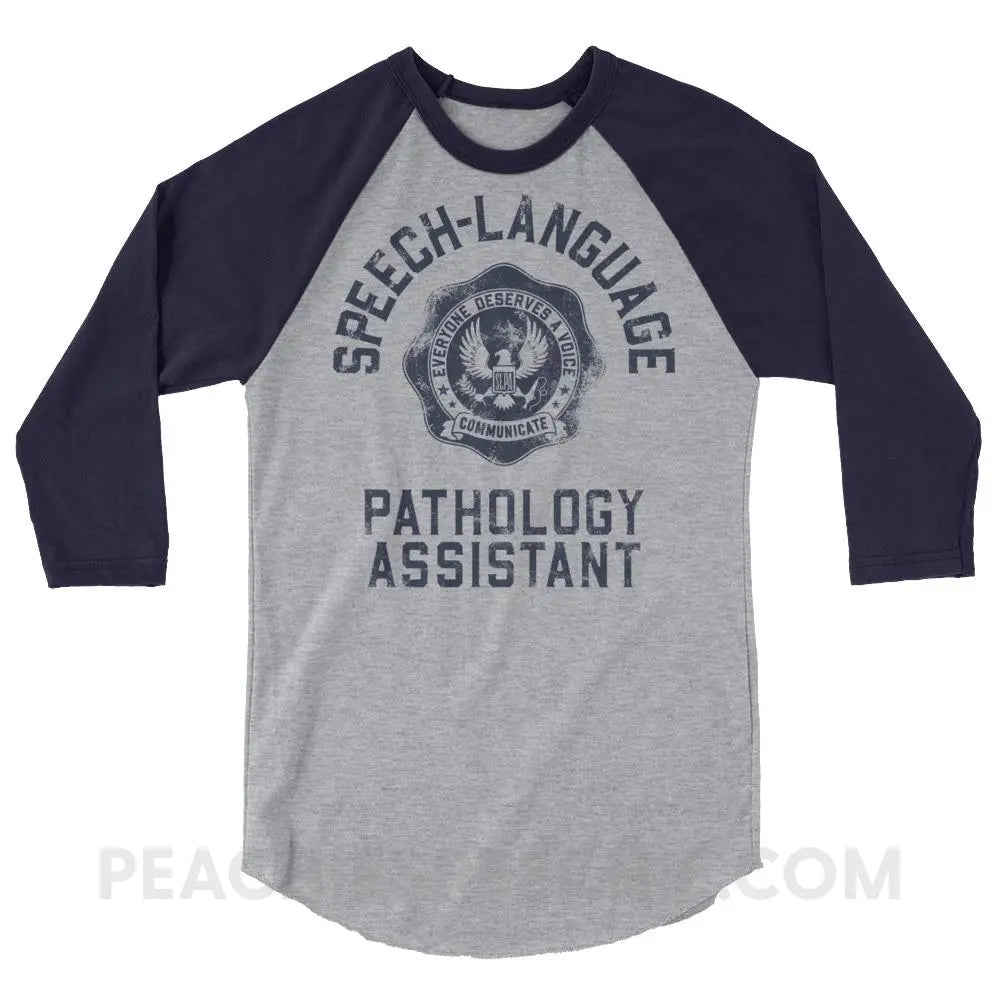 SLPA University Baseball Tee - T-Shirts & Tops peachiespeechie.com