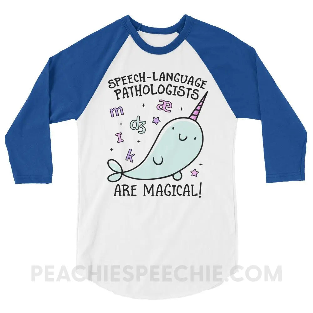SLPs Are Magical Baseball Tee - T-Shirts & Tops peachiespeechie.com