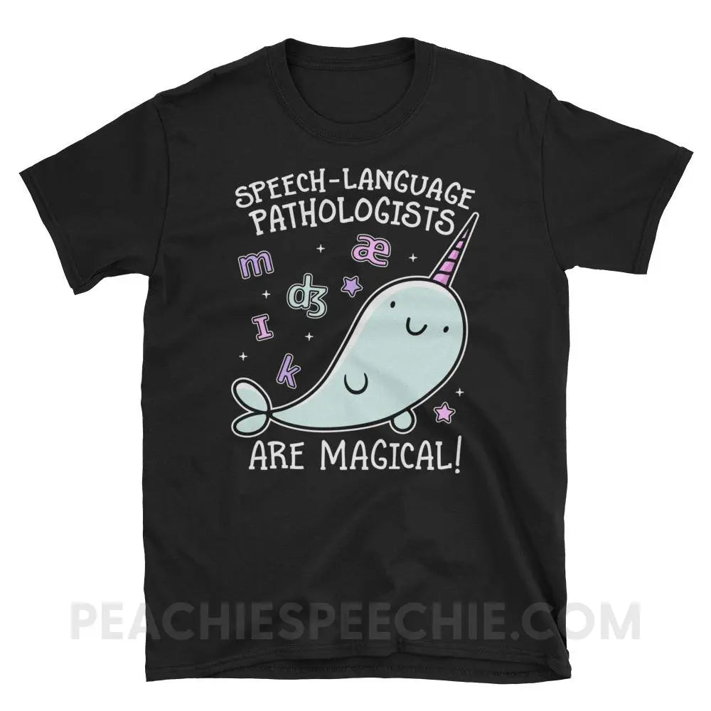SLPs Are Magical Classic Tee - Black / S - T-Shirts & Tops peachiespeechie.com