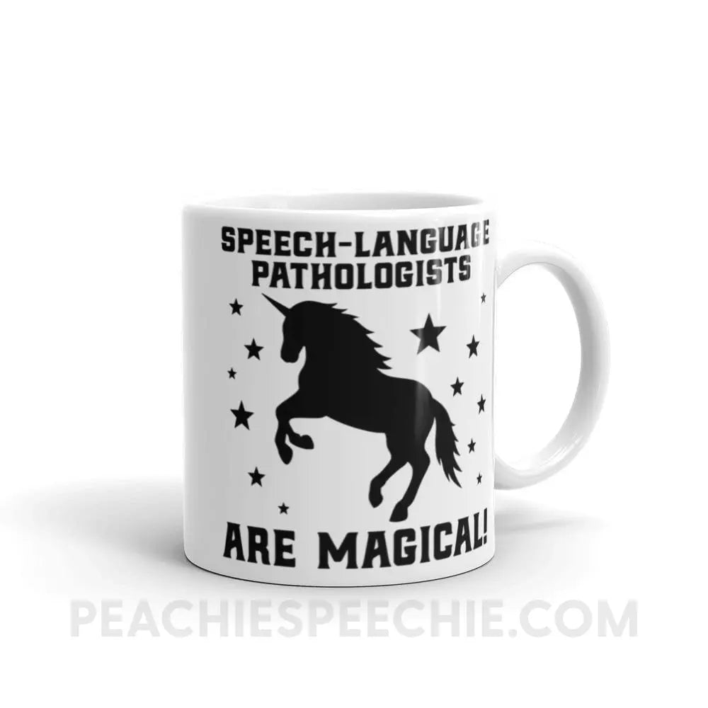SLPs Are Magical Coffee Mug - 11oz - Mugs peachiespeechie.com