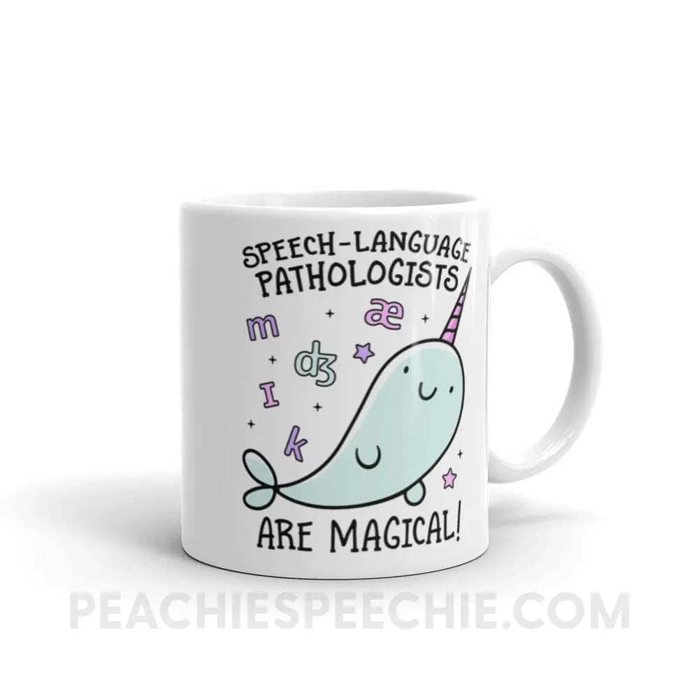 SLPs Are Magical Coffee Mug - 11oz - Mugs peachiespeechie.com
