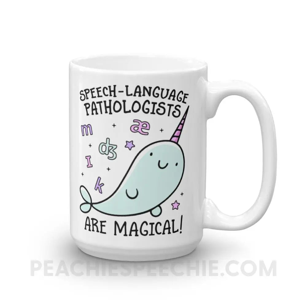 SLPs Are Magical Coffee Mug - 15oz - Mugs peachiespeechie.com