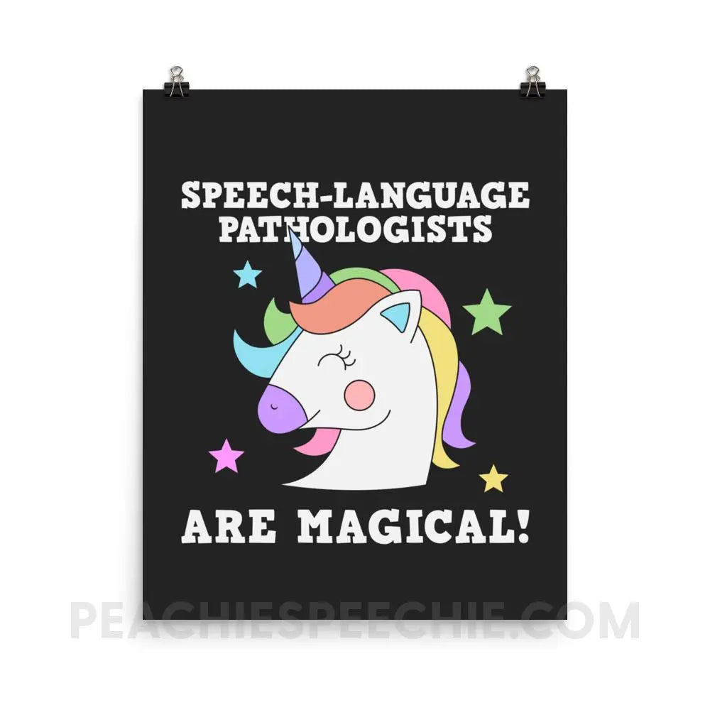 SLPs are Magical Poster - 16×20 - Posters peachiespeechie.com