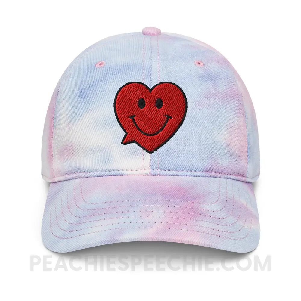 Speak from the Hart Tie Dye Relaxed Hat - peachiespeechie.com
