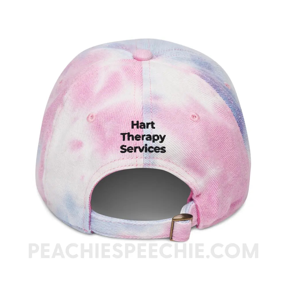 Speak from the Hart Tie Dye Relaxed Hat - peachiespeechie.com