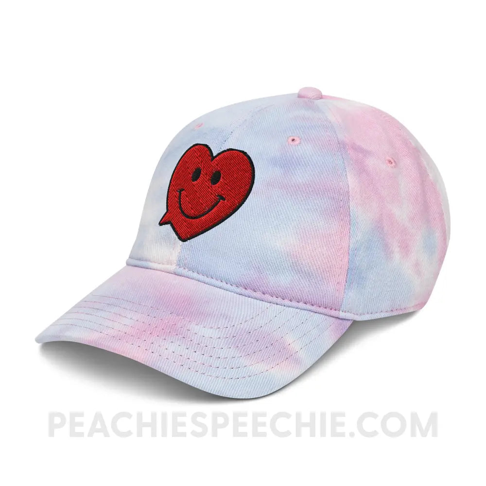 Speak from the Hart Tie Dye Relaxed Hat - peachiespeechie.com