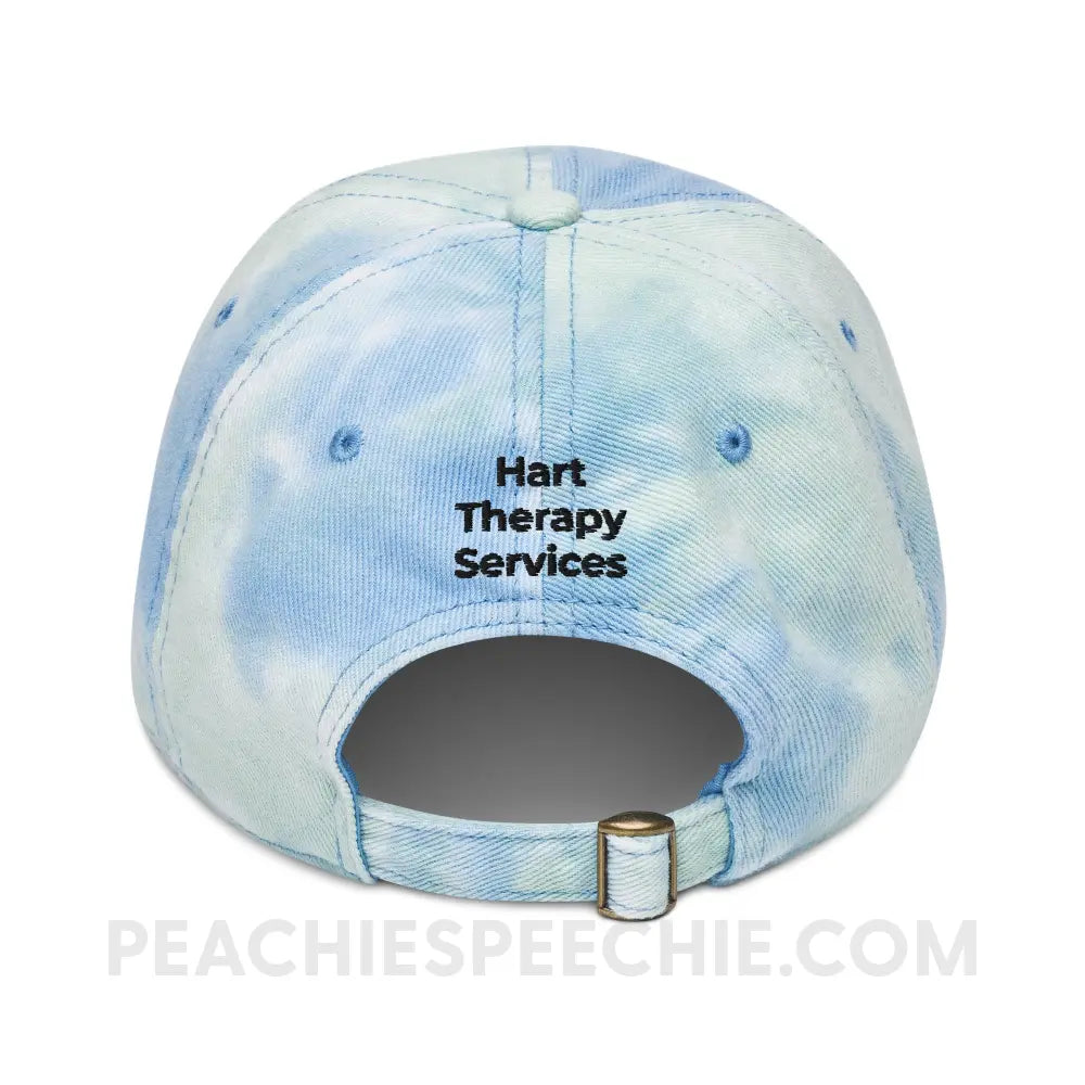 Speak from the Hart Tie Dye Relaxed Hat - peachiespeechie.com