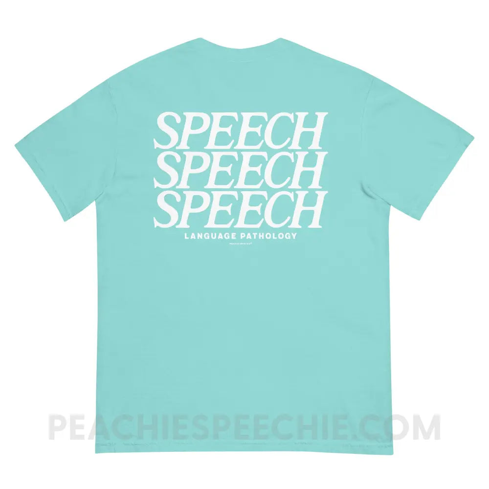 Speech Comfort Colors Tee - peachiespeechie.com