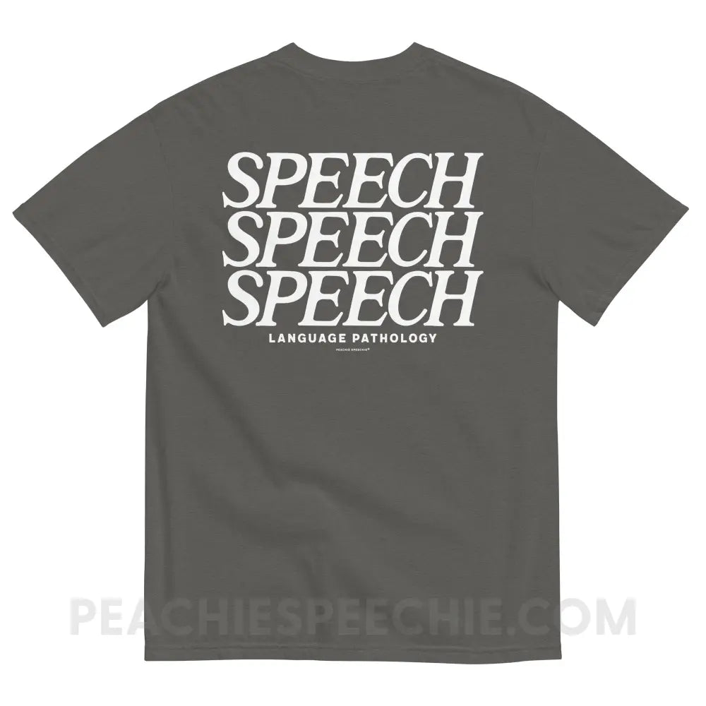 Speech Comfort Colors Tee - peachiespeechie.com