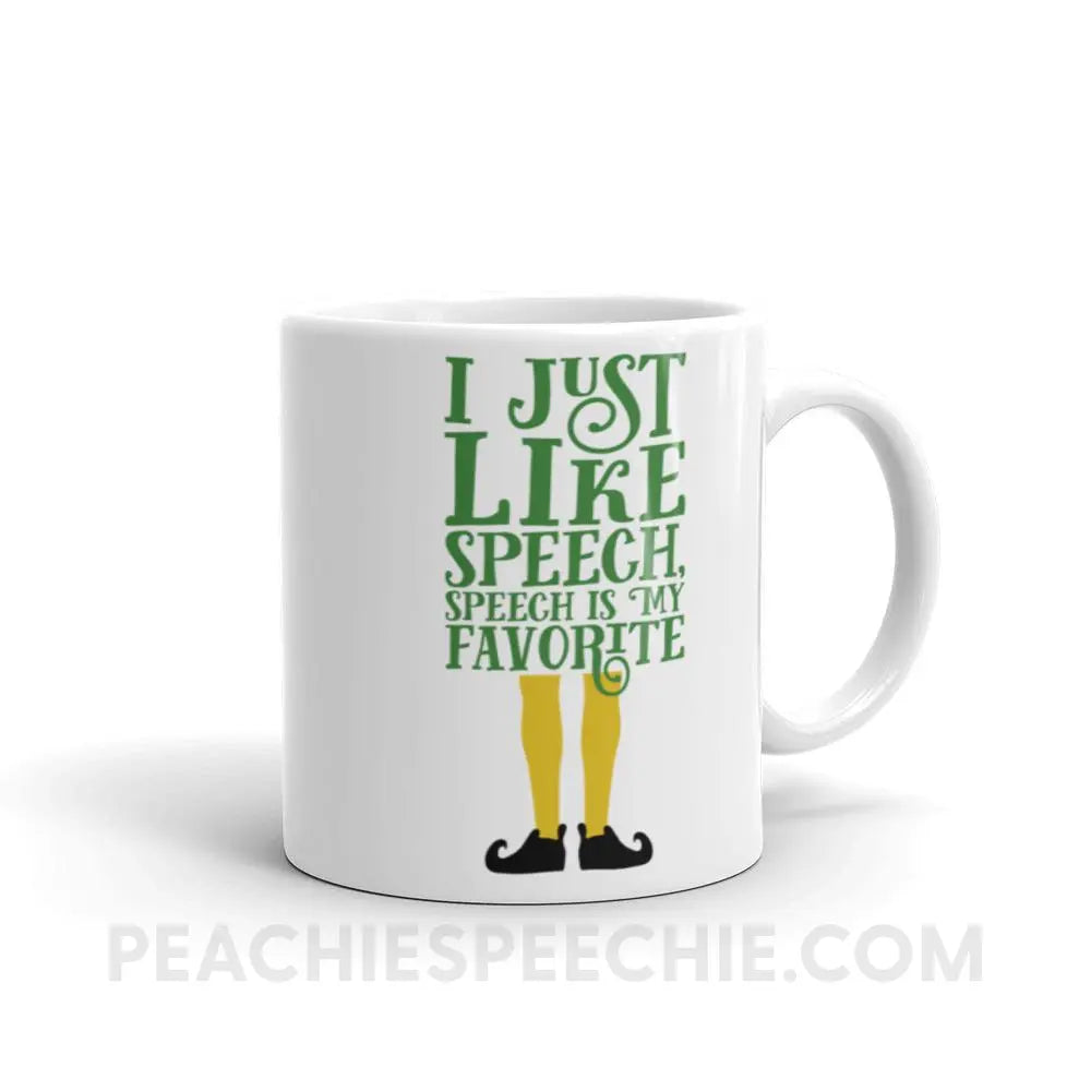 Speech Elf Coffee Mug - 11oz - Mugs peachiespeechie.com