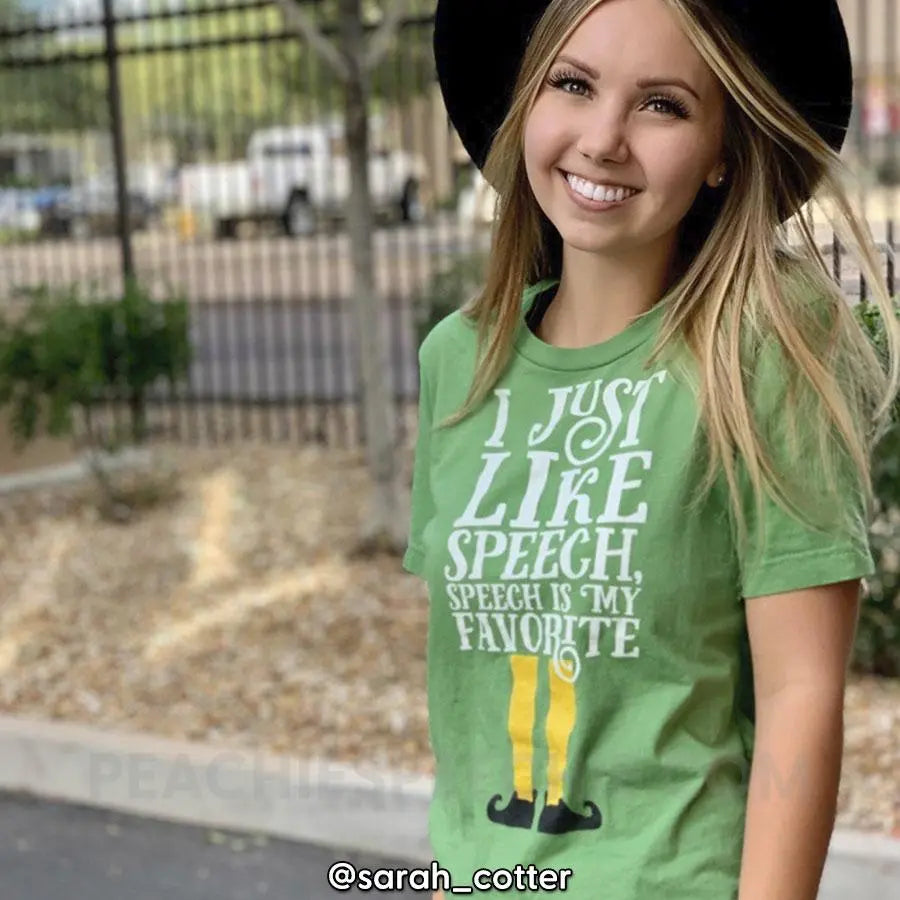 Speech Elf Premium Soft Tee - T-Shirts & Tops peachiespeechie.com