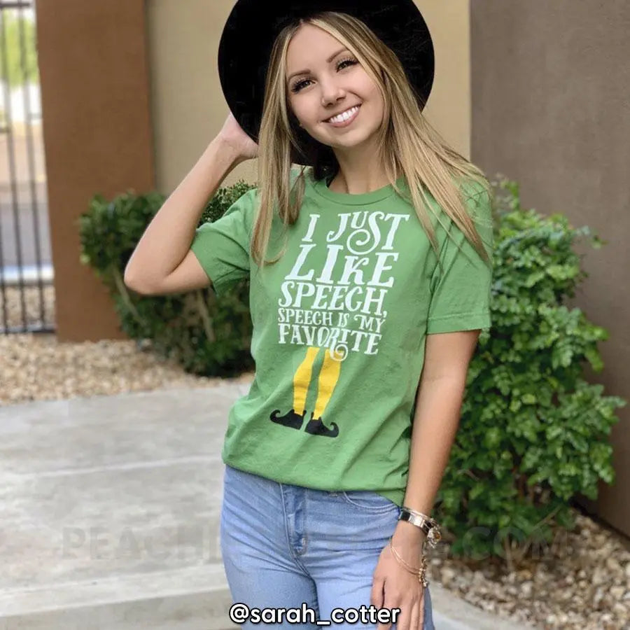Speech Elf Premium Soft Tee - T-Shirts & Tops peachiespeechie.com