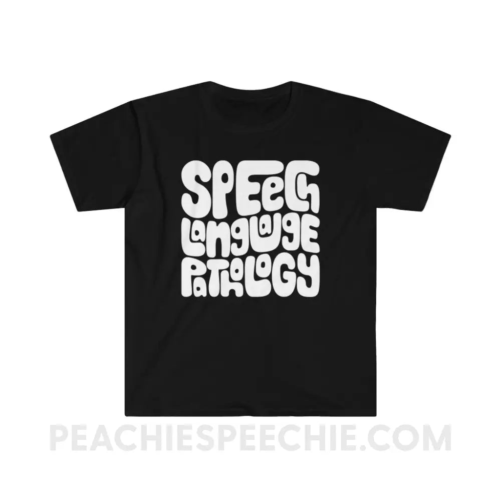 Speech Language Pathology Smush Classic Tee - Black / S - T-Shirt peachiespeechie.com