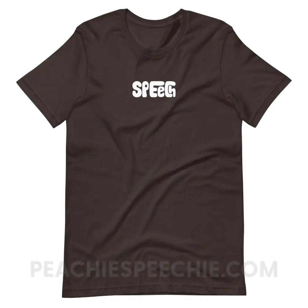Speech Language Pathology Smush Premium Soft Tee - peachiespeechie.com