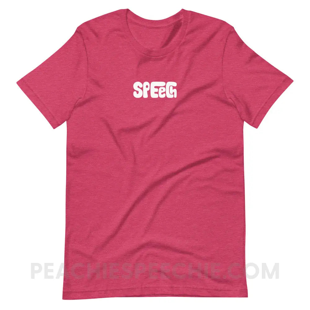 Speech Language Pathology Smush Premium Soft Tee - peachiespeechie.com