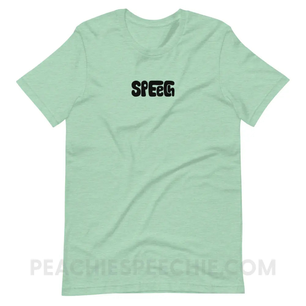 Speech Language Pathology Smush Premium Soft Tee - peachiespeechie.com