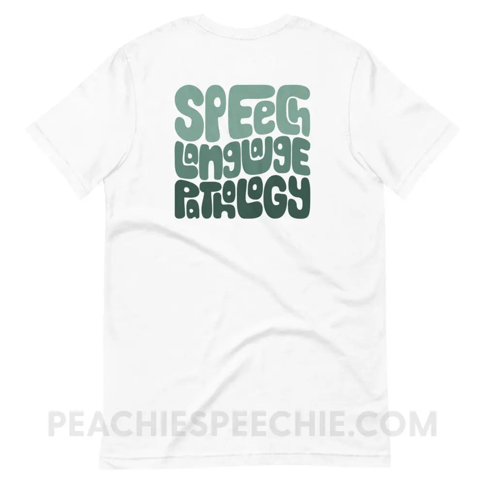 Speech Language Pathology Smush Premium Soft Tee - peachiespeechie.com
